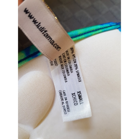 Luli Fama Luxury String Bikini Top Molded Cups XS - Picture 11 of 12